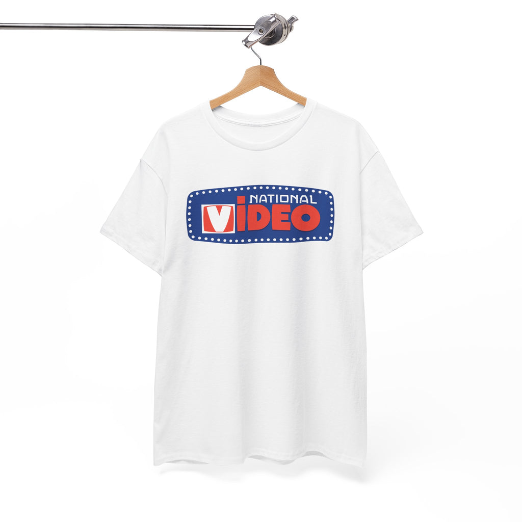 National Video Classic White Tee