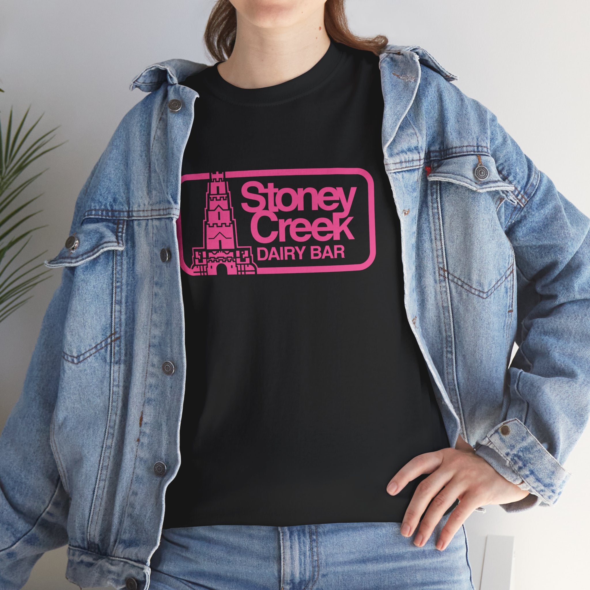 Stoney Creek Dairy Bar Classic Pink Tee