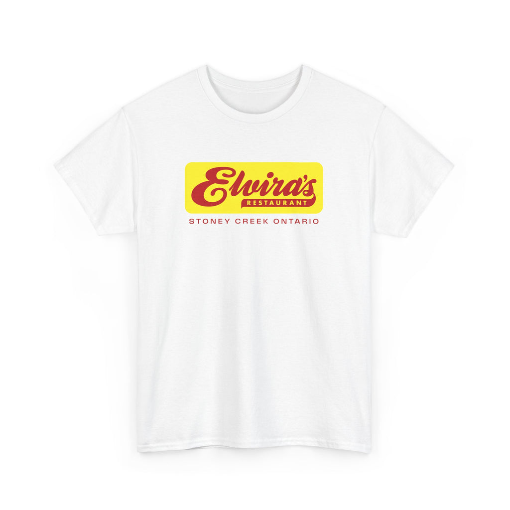 Elvira's Restaurant Classic White Tee
