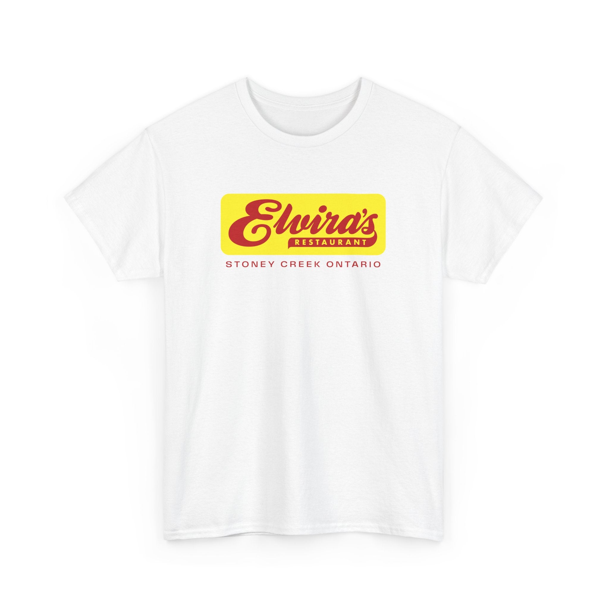 Elvira's Restaurant Classic White Tee