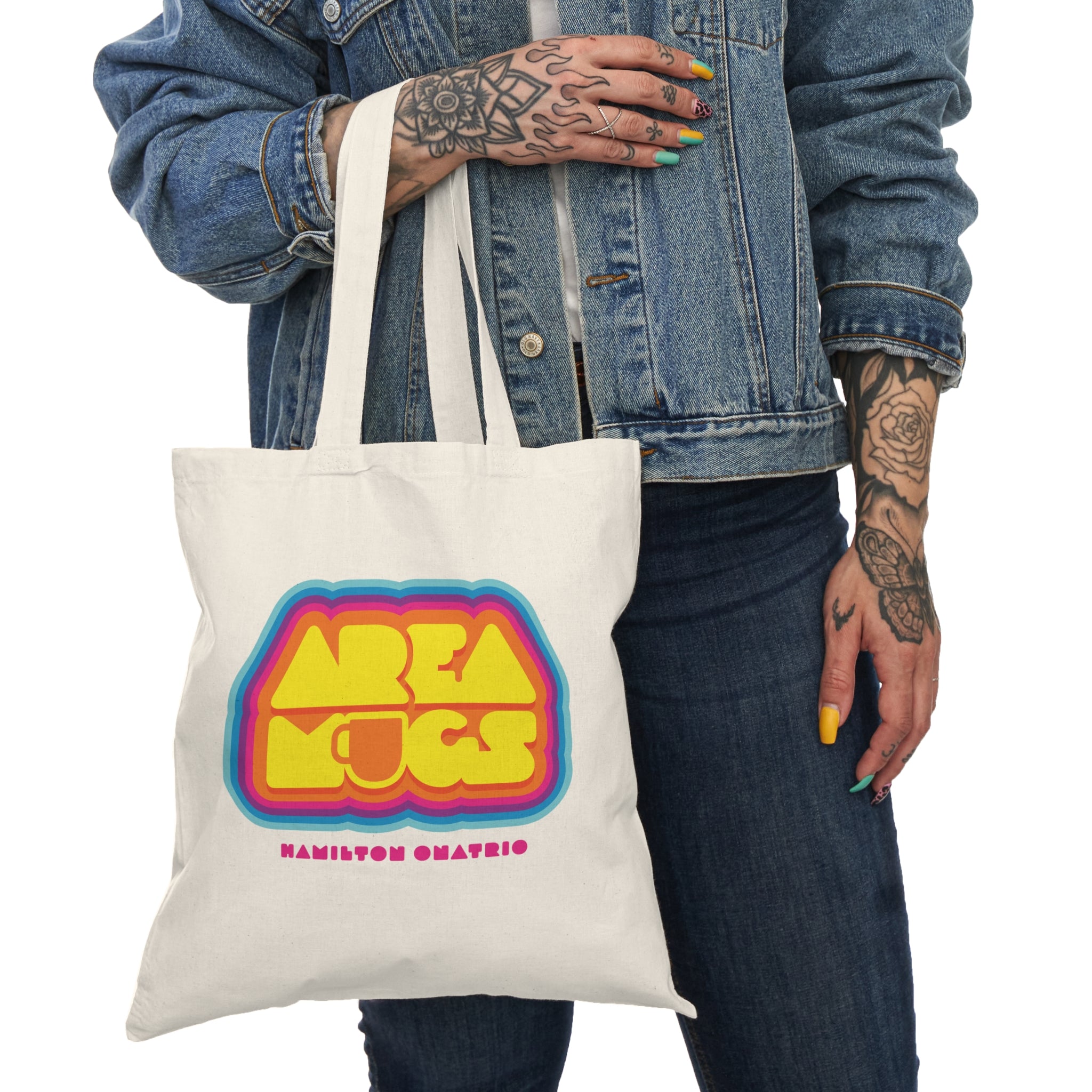 Area Mugs Special Logo Natural Tote Bag