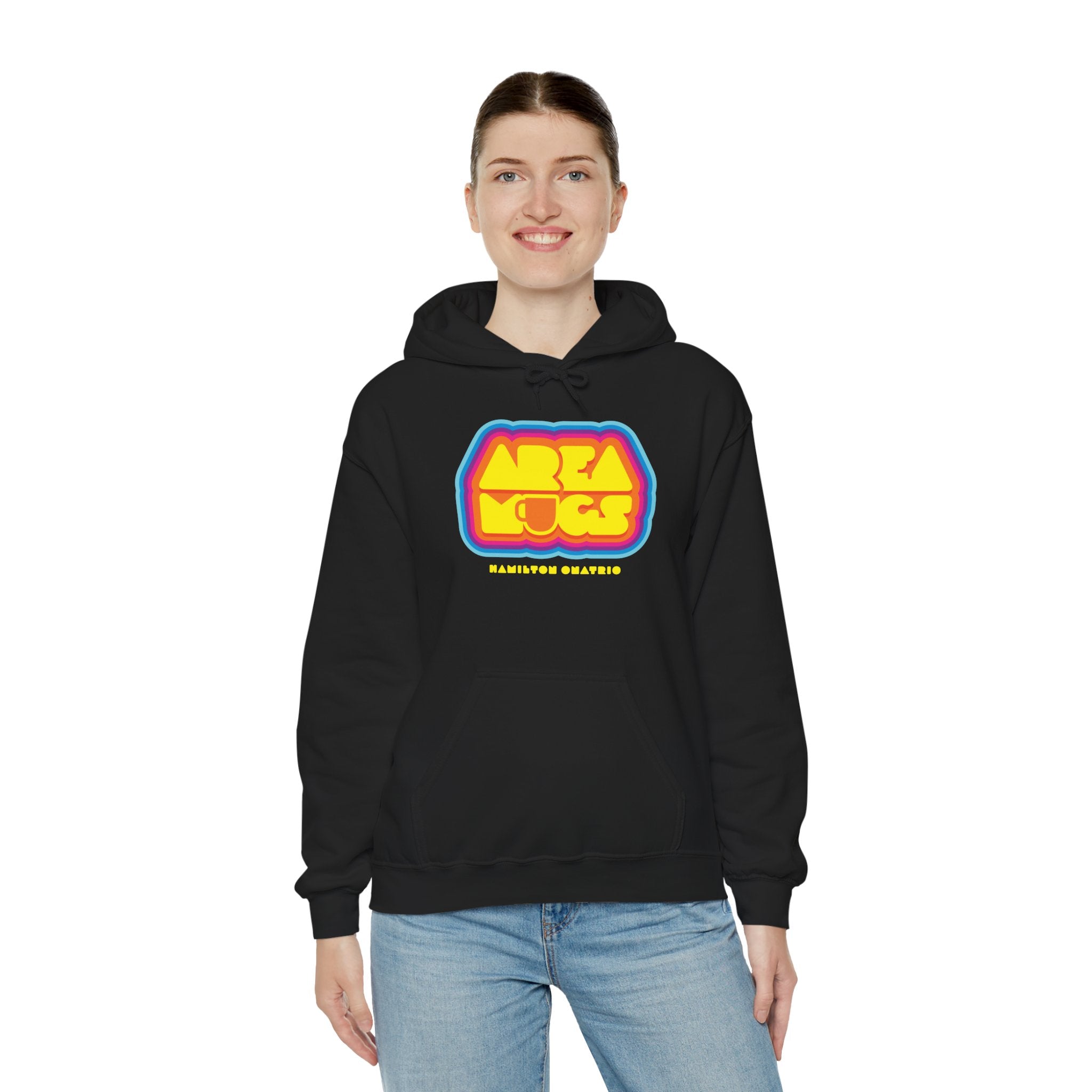 Area Mugs Special Logo Black Hoodie