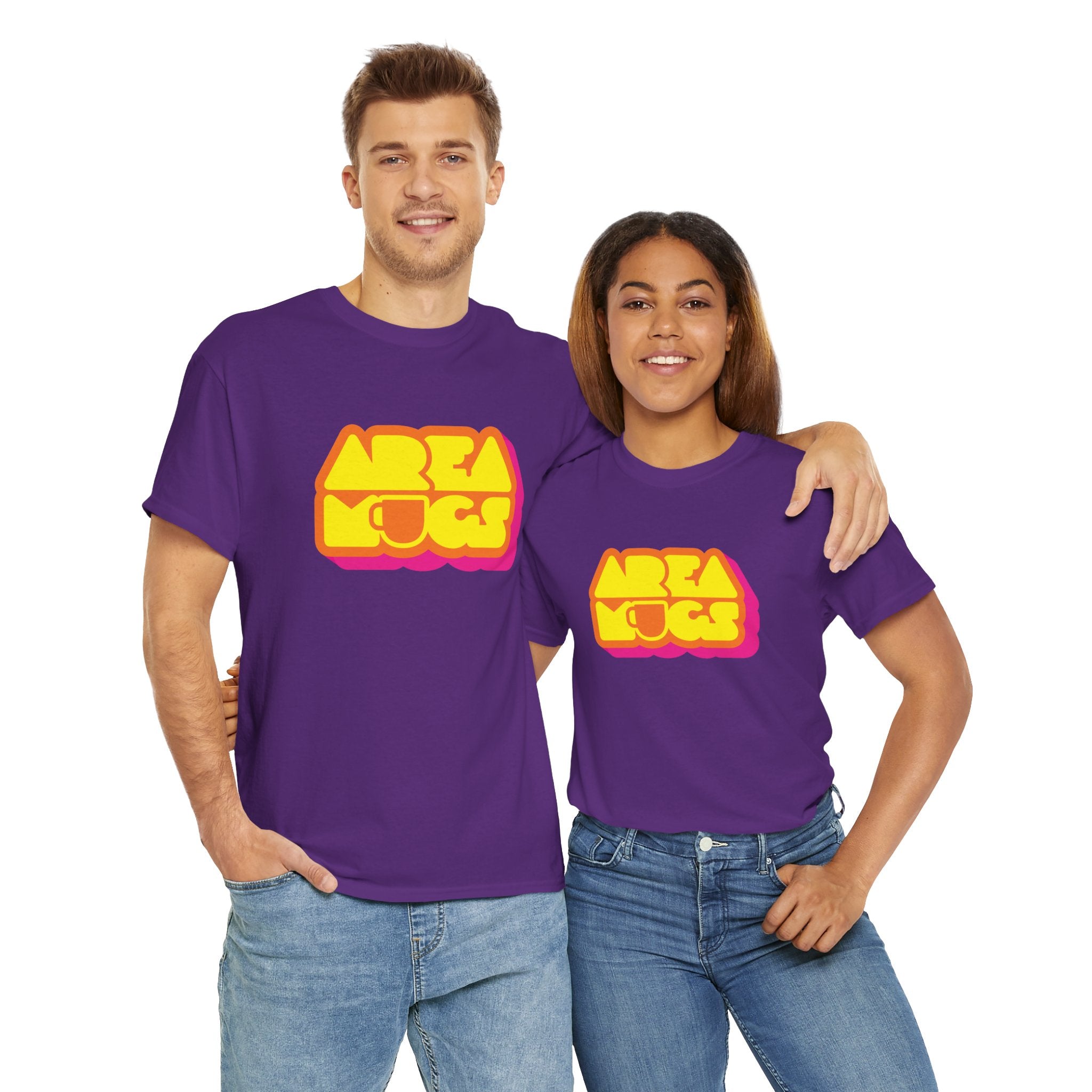 Area  Mugs Logo Purple Tee