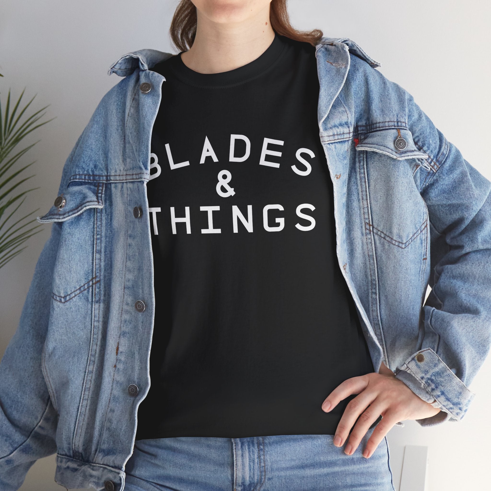 Blades And Things Classic Black Tee