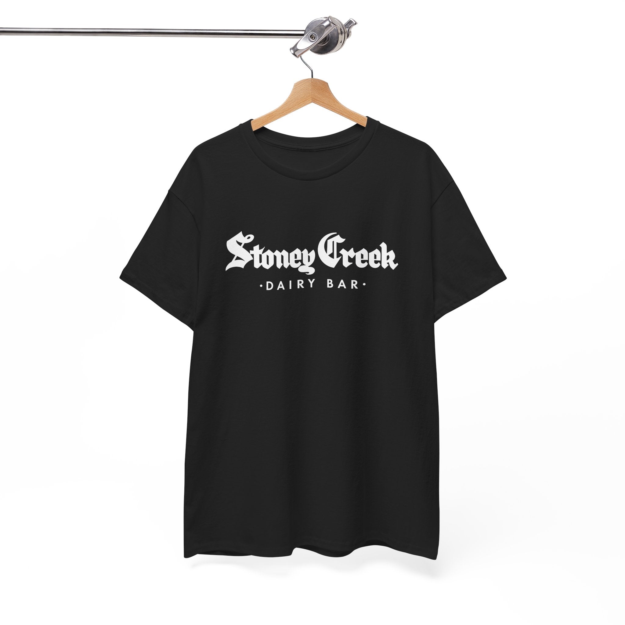 Original Stoney Creek Dairy Bar Classic Black Tee
