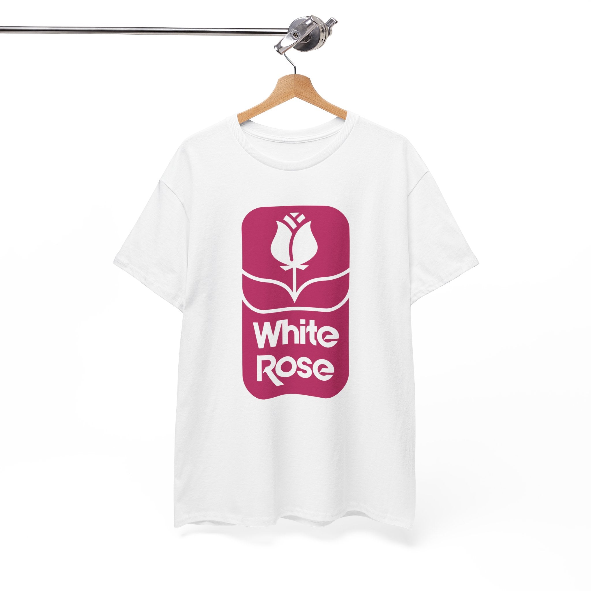 White Rose Classic White Tee