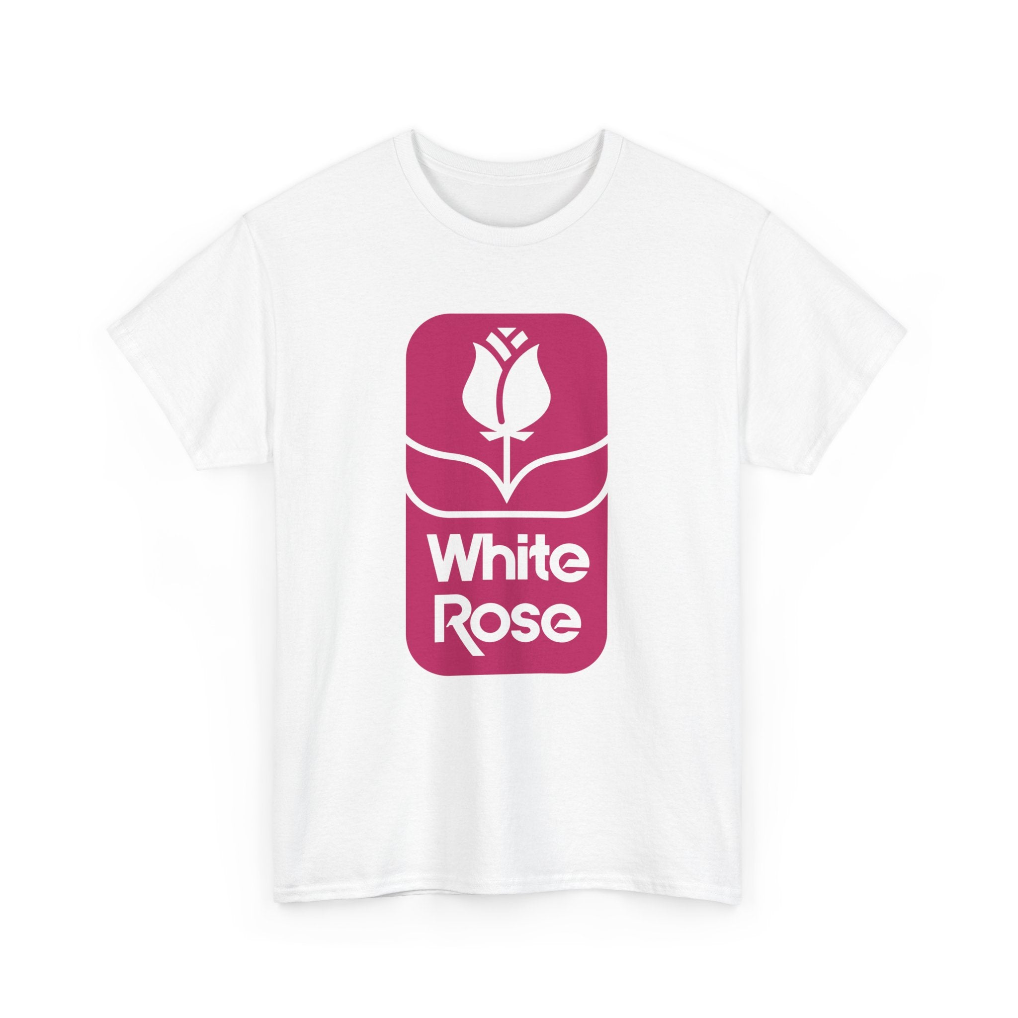 White Rose Classic White Tee