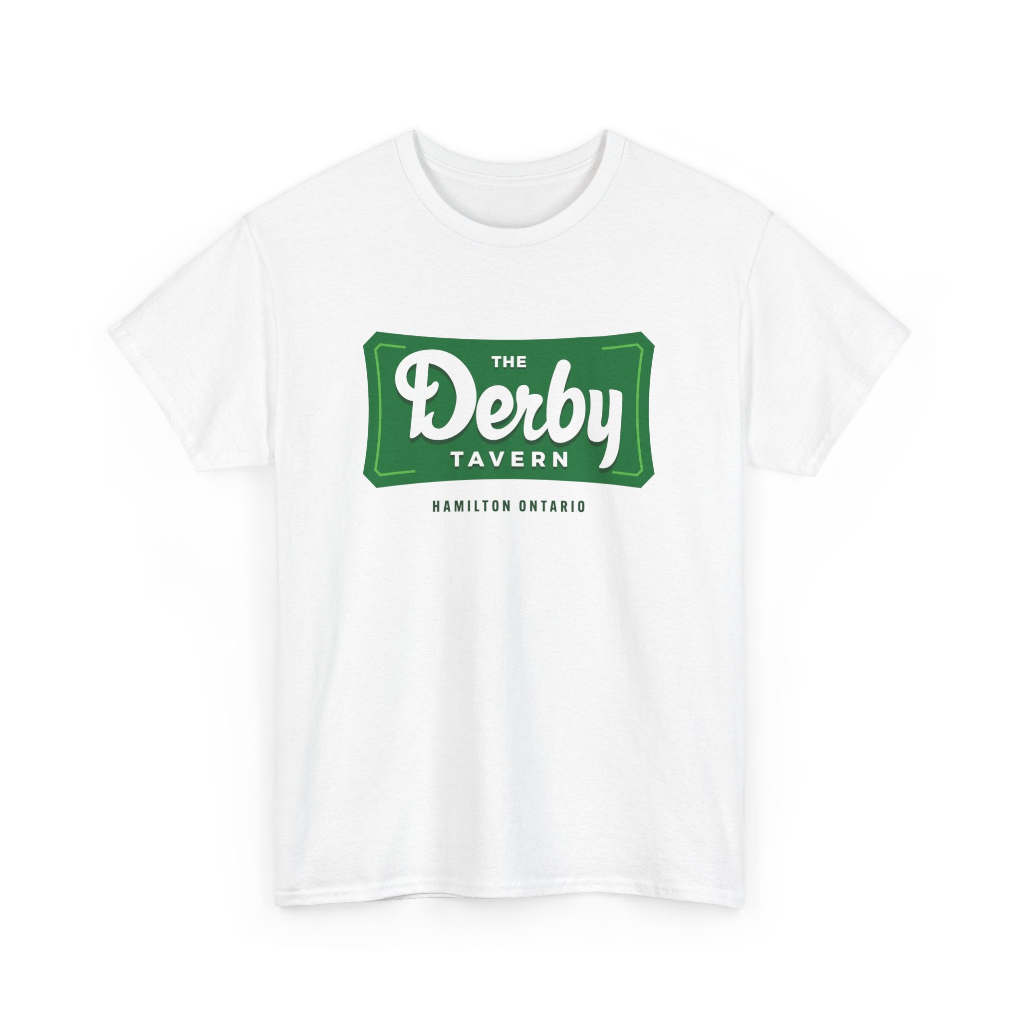 The Derby Tavern Classic White Tee