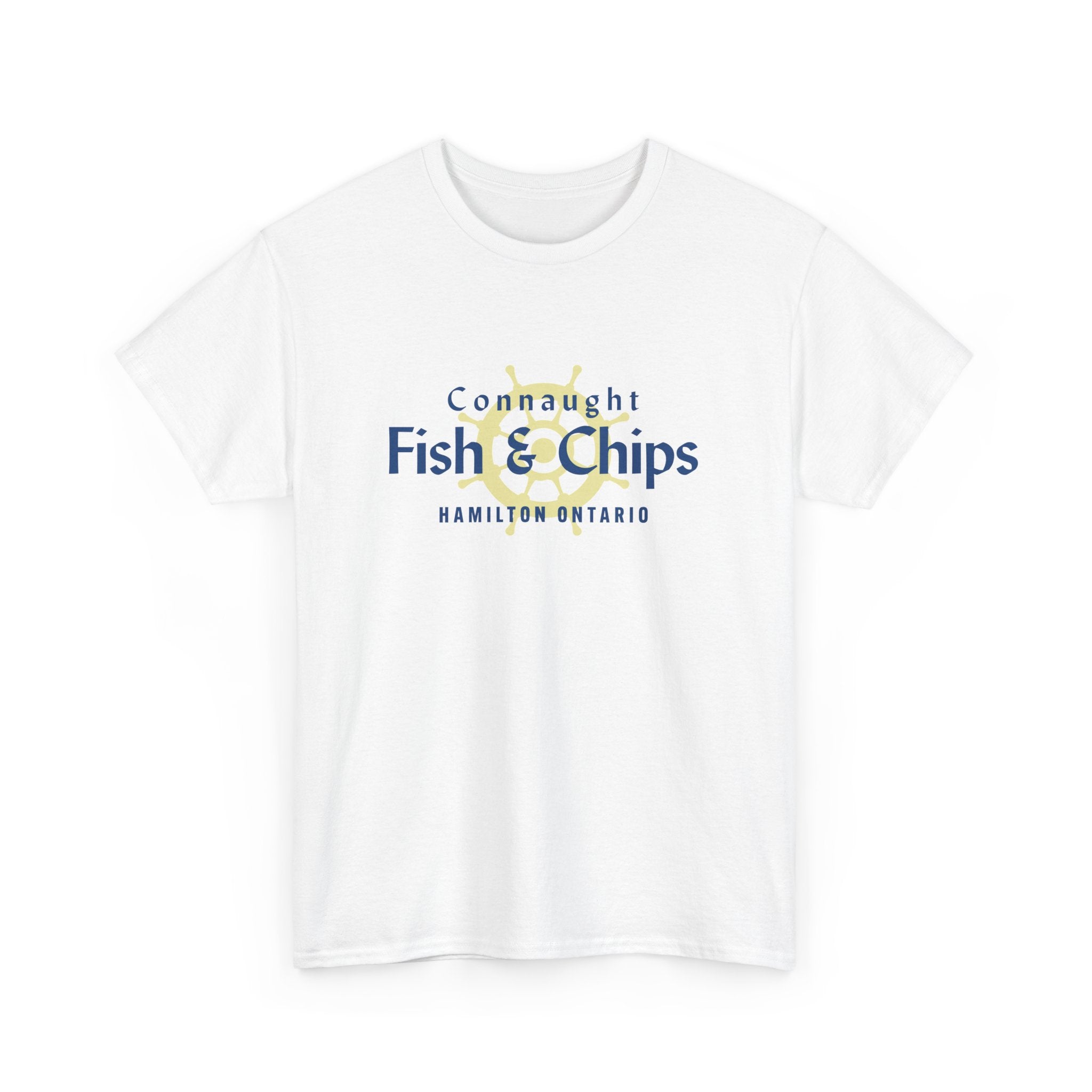 Connaught Fish And Chips Classic White Tee
