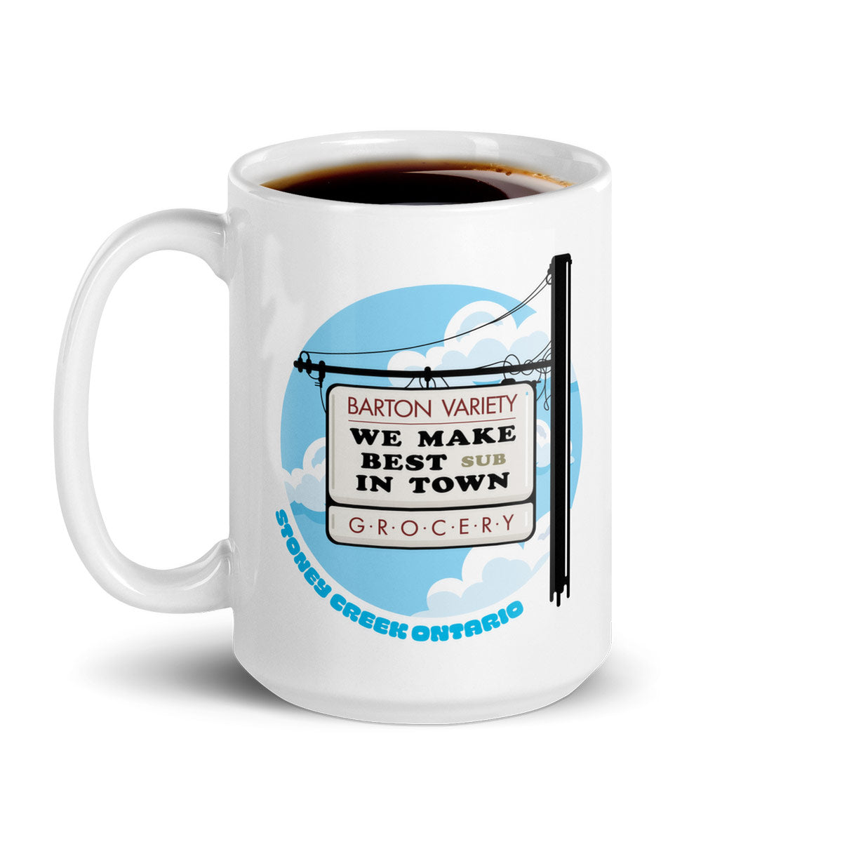 Barton Variety Sub Sign Mug