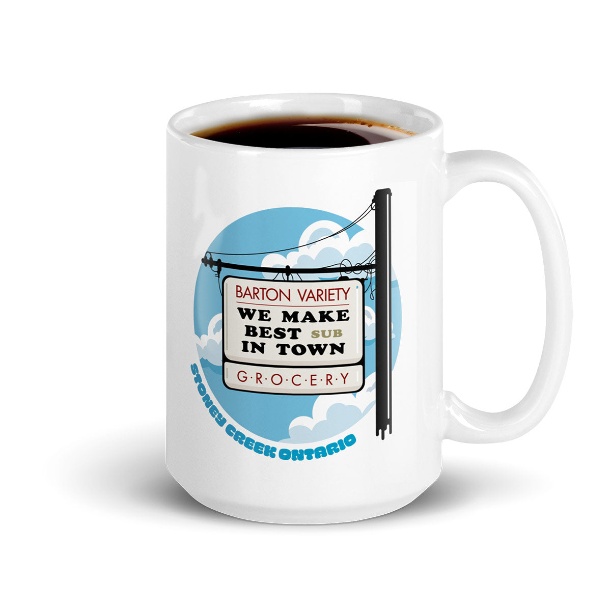 Barton Variety Sub Sign Mug