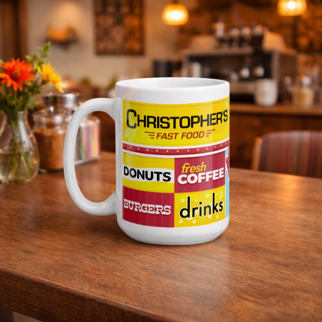 The Christopher's, Keon's and Casino 15oz Mug