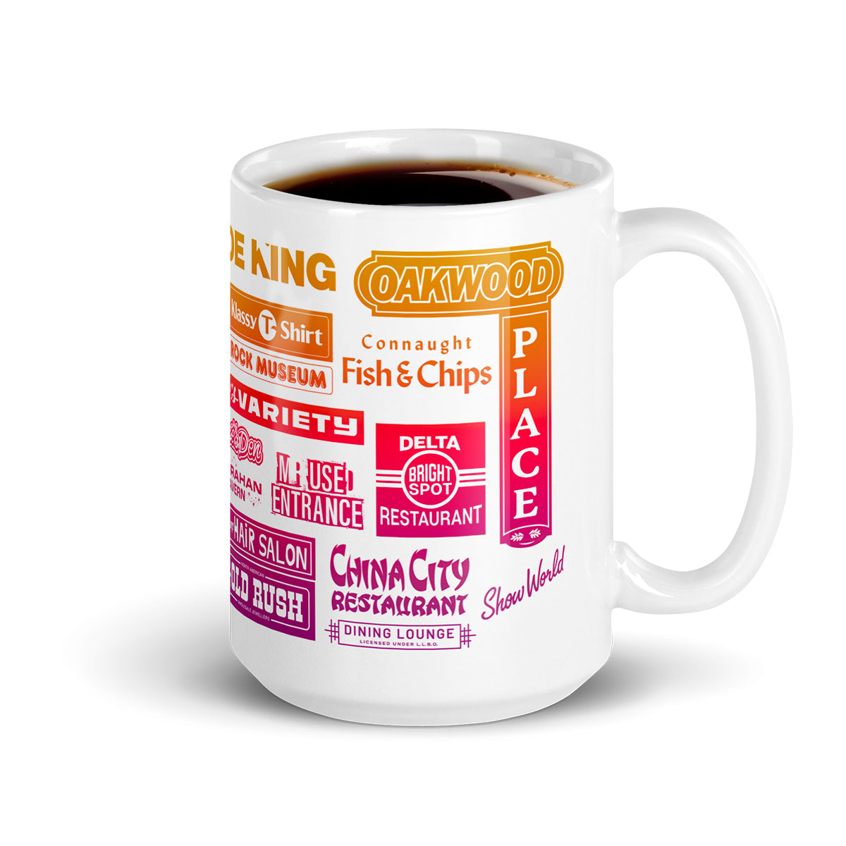 Limited Edition Central Hamilton Gradient Screen Mug