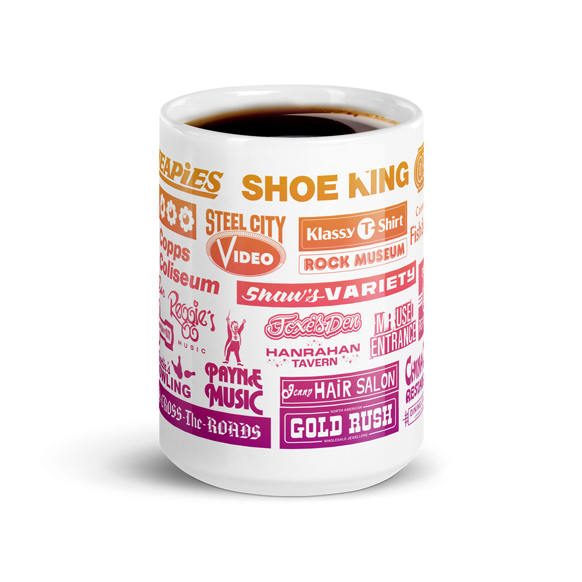 Limited Edition Central Hamilton Gradient Screen Mug