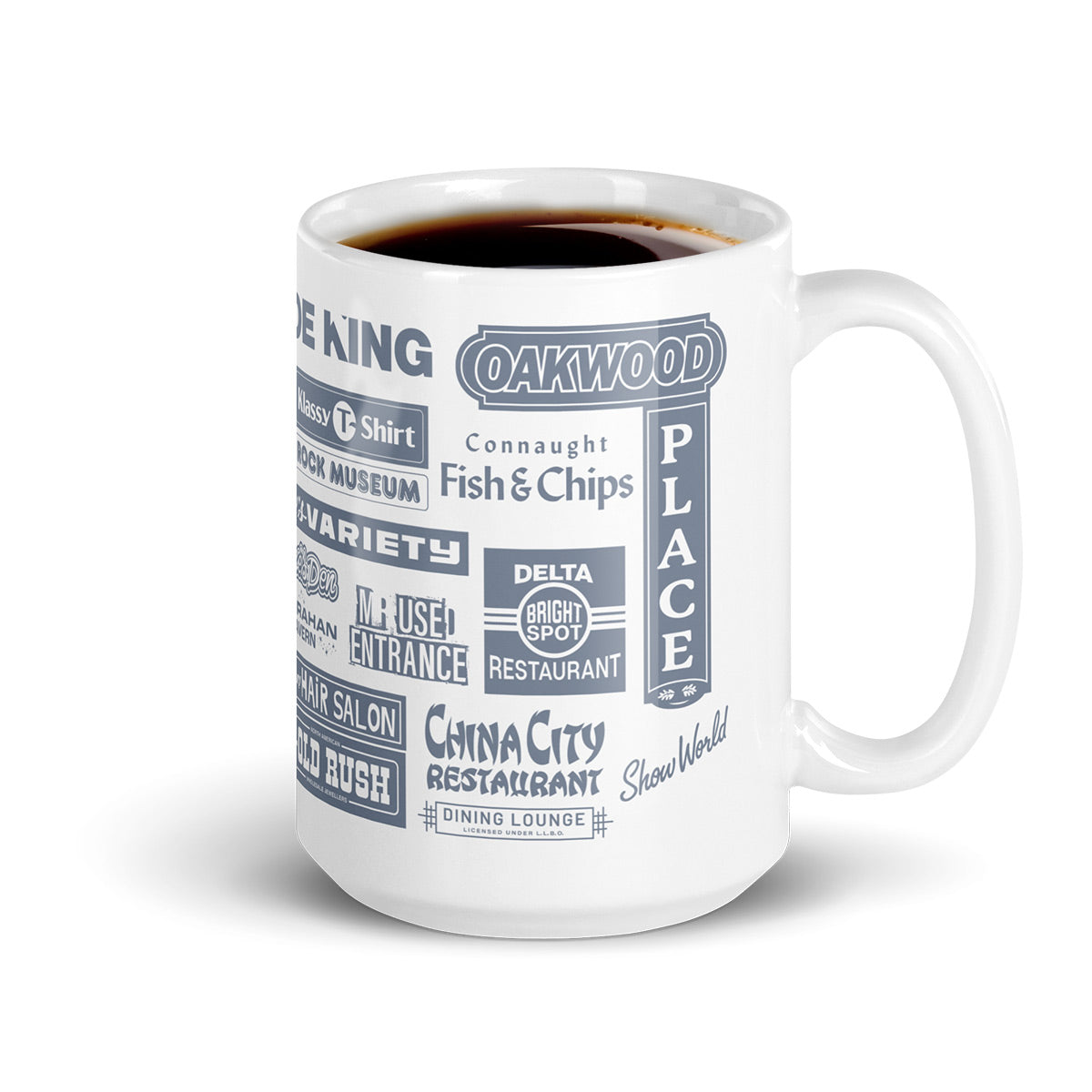 The Central Hamilton Mug - Monotone Series