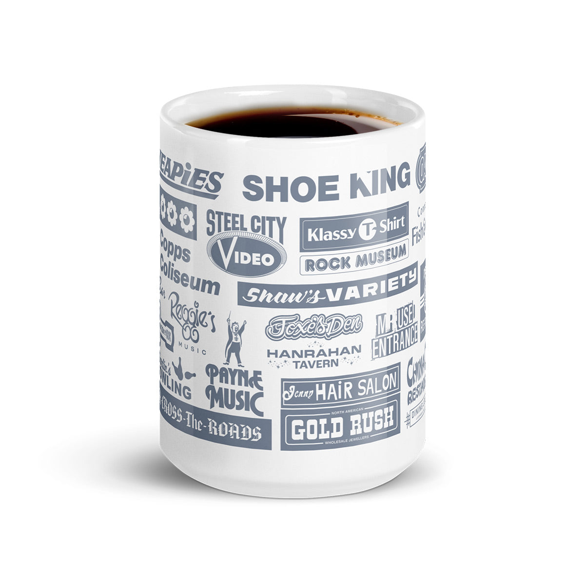 The Central Hamilton Mug - Monotone Series