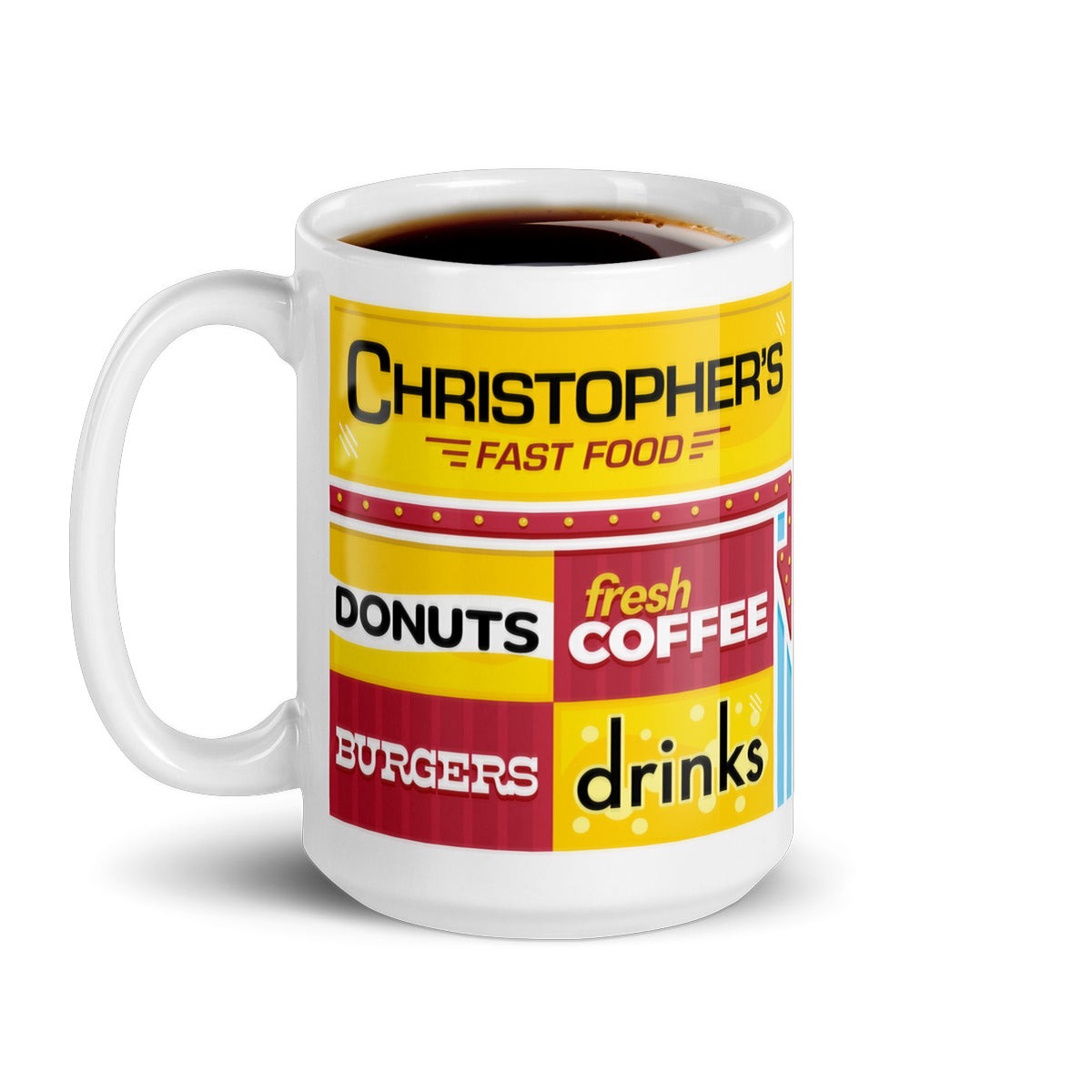 The Christopher's, Keon's and Casino Mug