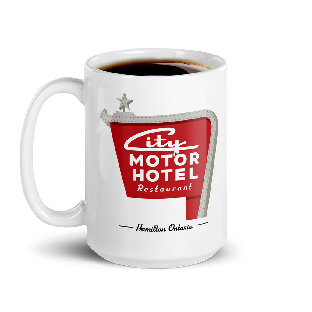 The City Motor Hotel Restaurant Mug