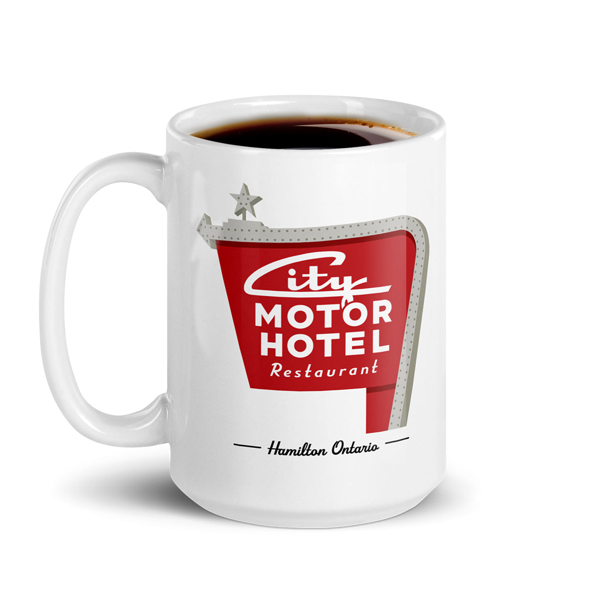The City Motor Hotel Restaurant Mug