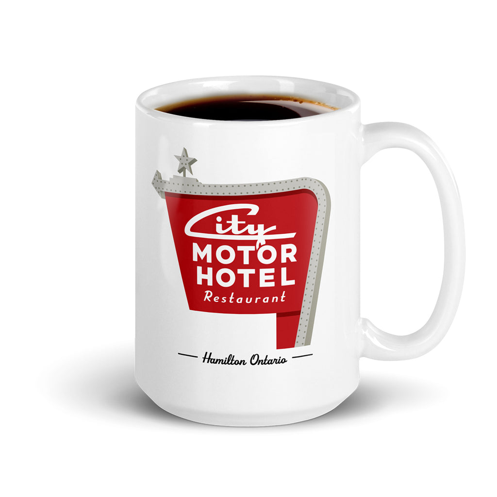 The City Motor Hotel Restaurant Mug