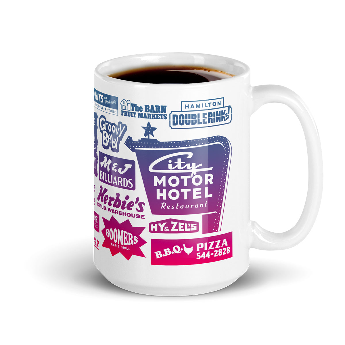 Limited Edition East Hamilton Gradient Screen Mug