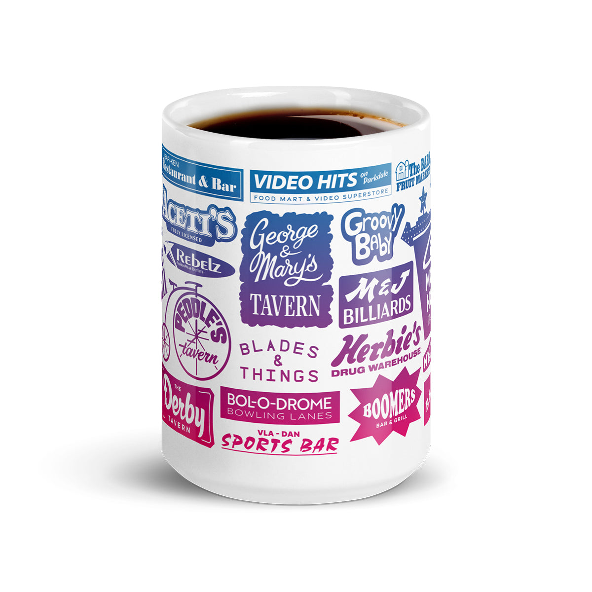 Limited Edition East Hamilton Gradient Screen Mug