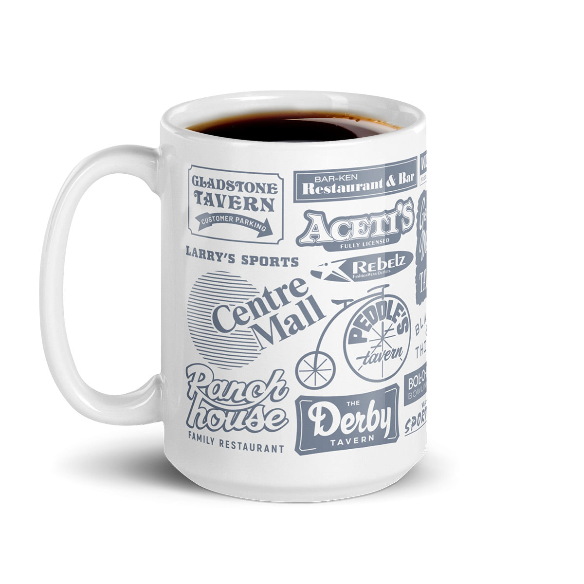 The East Hamilton Mug - Monotone Series