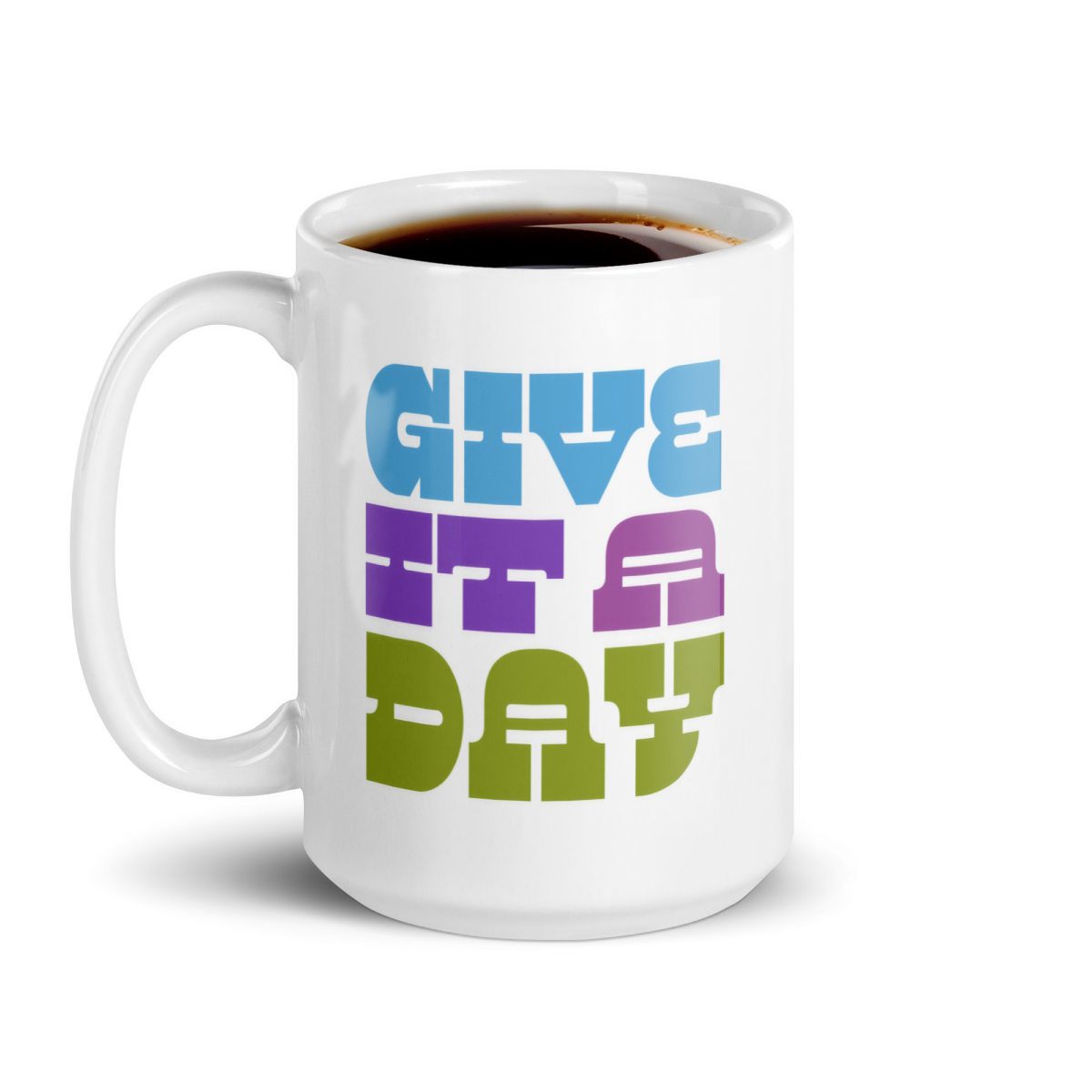 Give It A Day "Seatone" - One of a Kind Mug