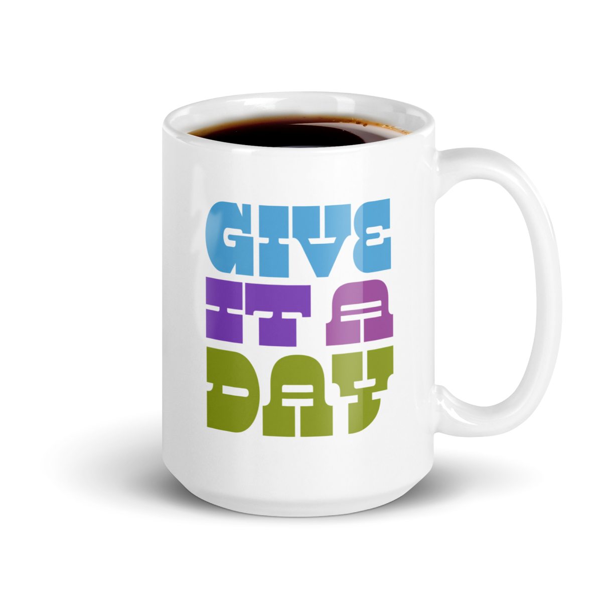 Give It A Day "Seatone" - One of a Kind Mug