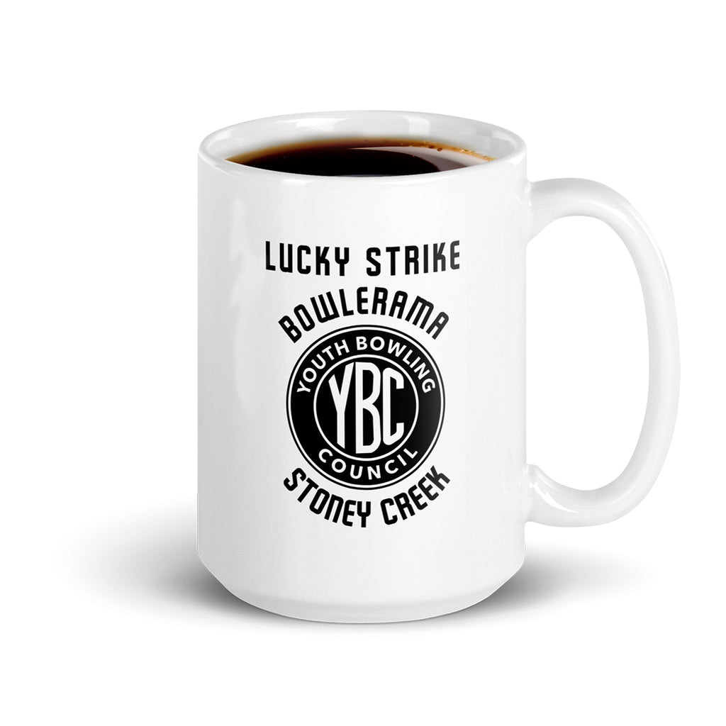 The Lucky Strike Bowlerama Mug