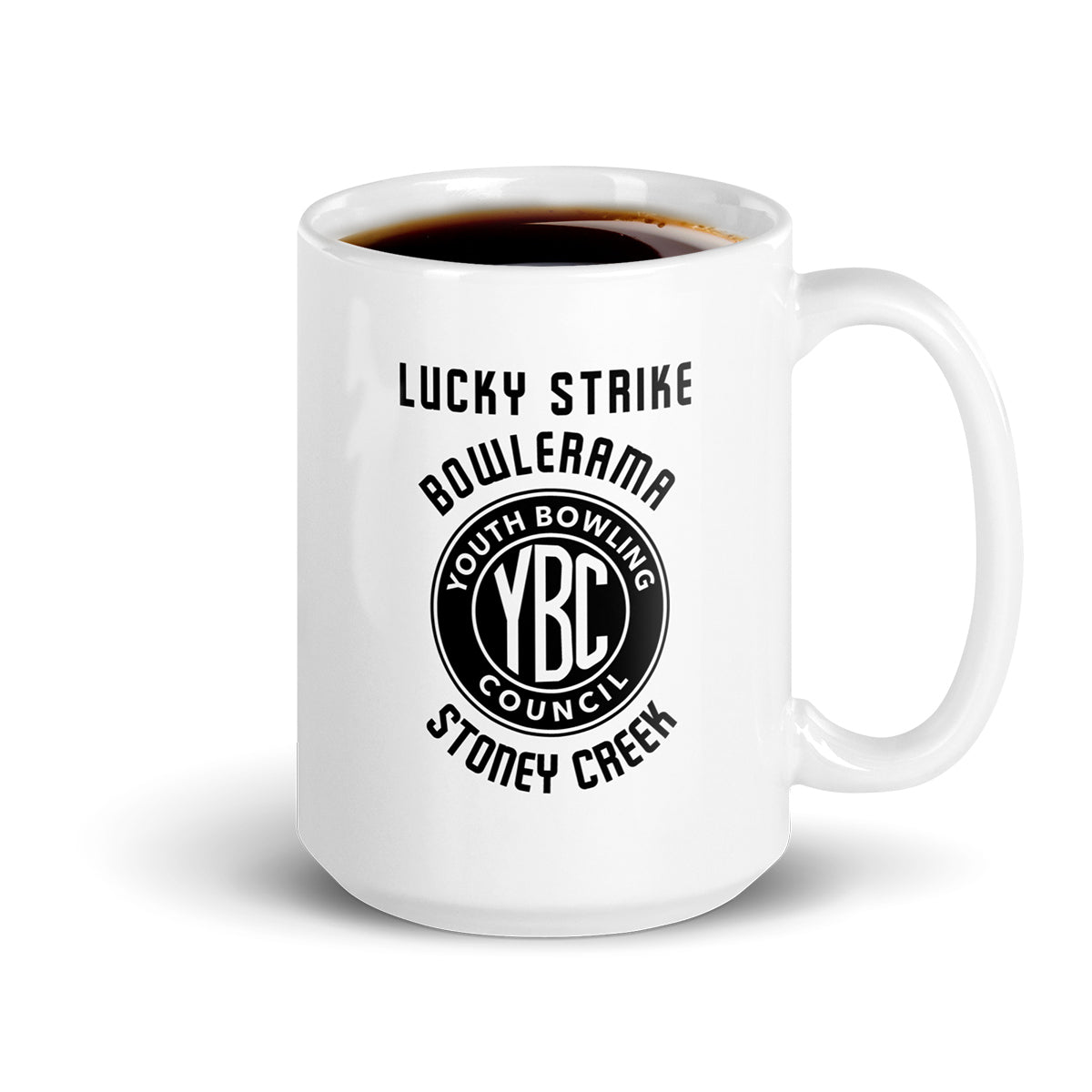 The Lucky Strike Bowlerama Mug