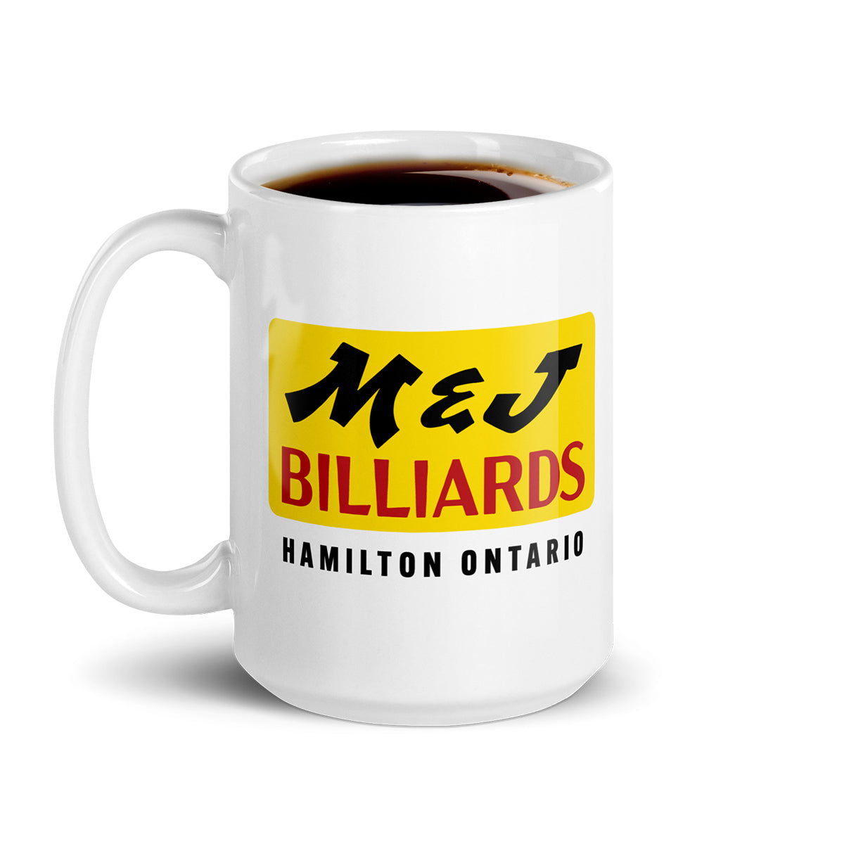 The M & J Billiards Mug