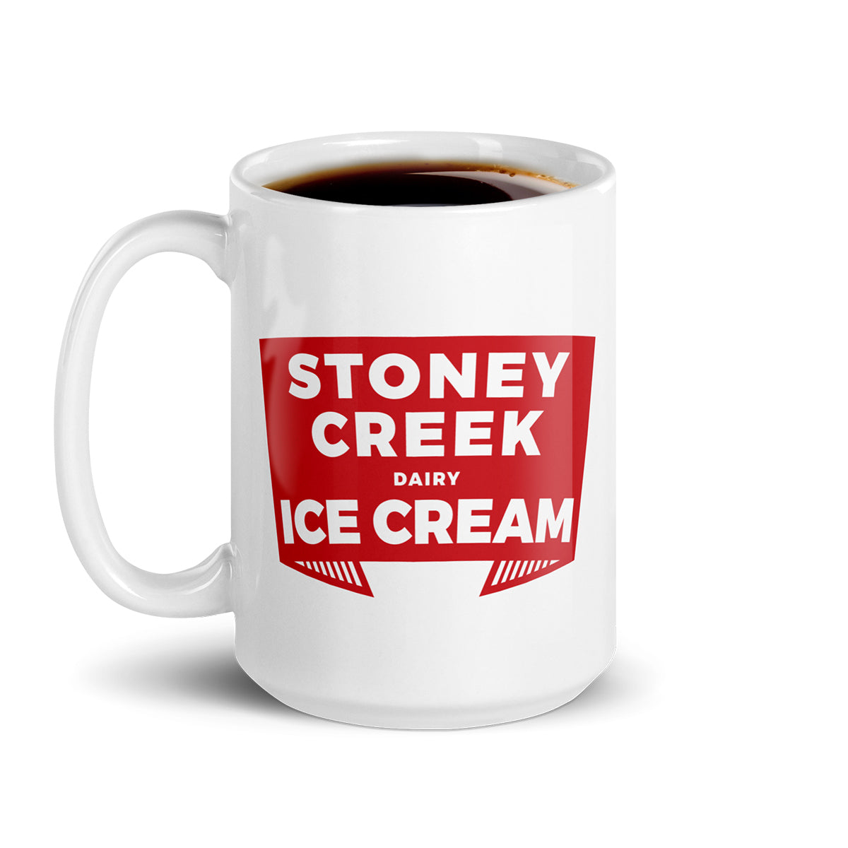 The Stoney Creek Dairy Ice Cream Banner Mug