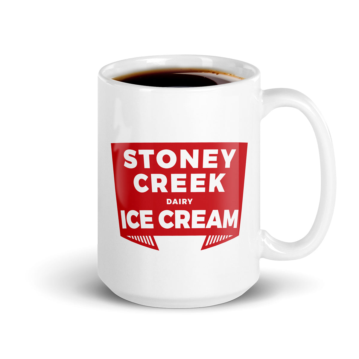 The Stoney Creek Dairy Ice Cream Banner Mug