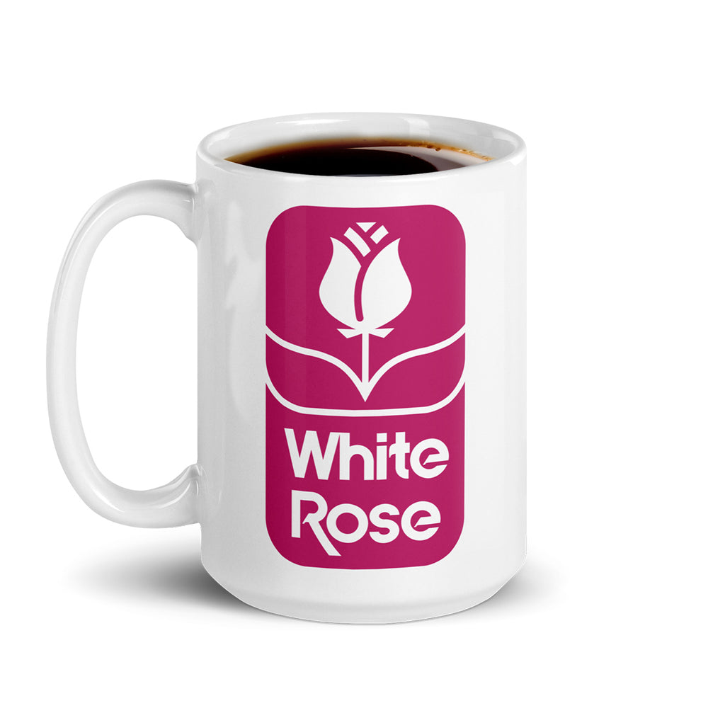 The White Rose Mug